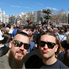 Alex Navarro y Salva Tormo con BayEvents