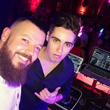 Alex Navarro y Segio Pérez con Musicalia